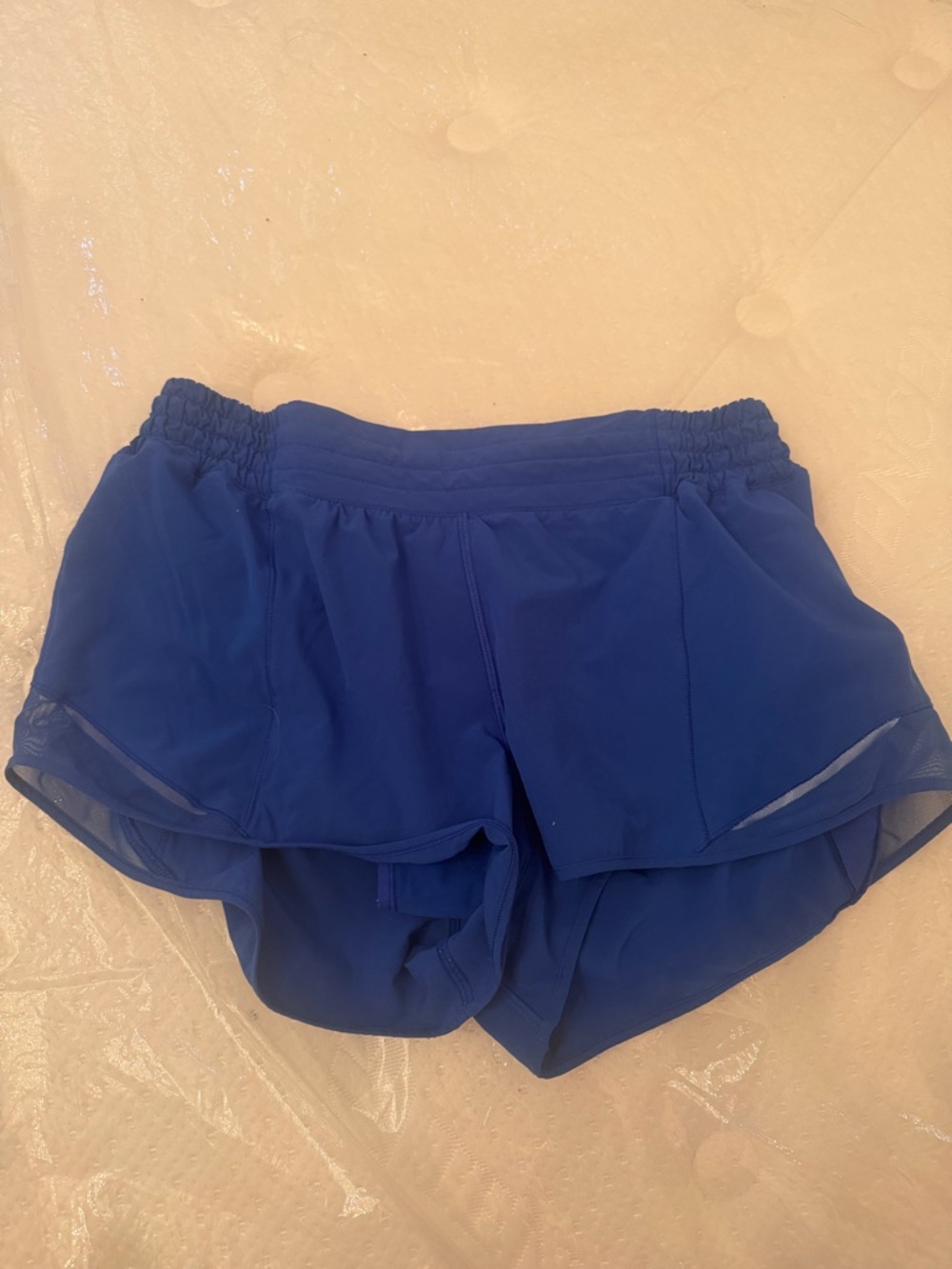 Blue lululemon shorts